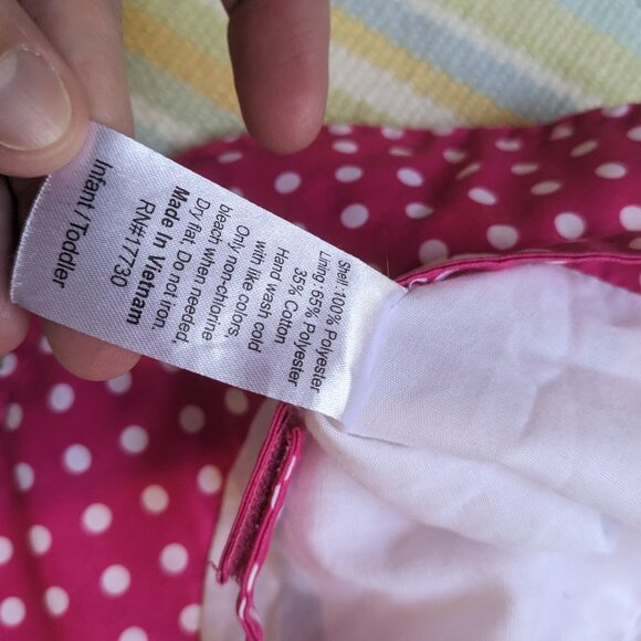 🛍️ BUNDLE ONLY | Target pink & white polka dot hat - Picture 3 of 10